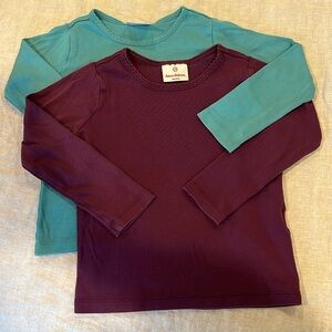 Hanna Andersson Pima Cotton Long Sleeve Shirts